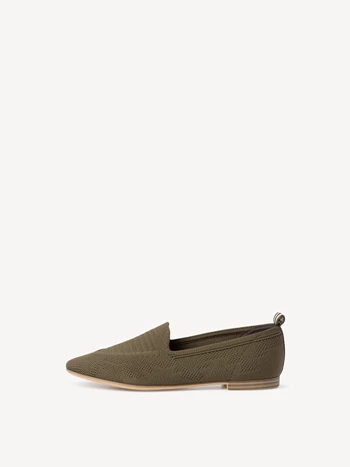 Női Tamaris Loafers Papucs Olivazöld | QLS-683954