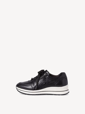 Női Tamaris Low Tops Tornacipő Fekete | MCP-137294