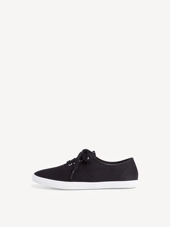 Női Tamaris Low Tops Tornacipő Fekete | TYJ-017593